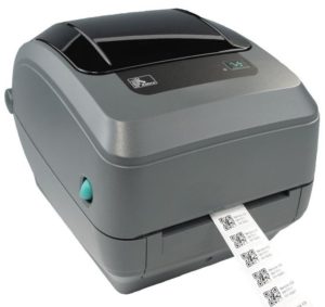 Zebra thermal transfer label printer